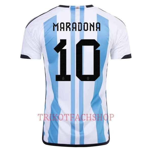 Argentinien Maradona 10 Heimtrikot WM 2022 für Herren