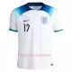 England Bukayo Saka 17 Heimtrikot WM 2022 für Herren