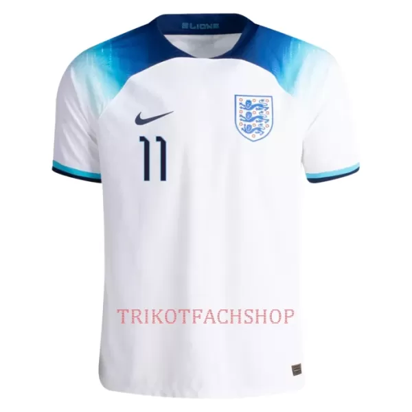 England Marcus Rashford 11 Heimtrikot WM 2022 für Herren