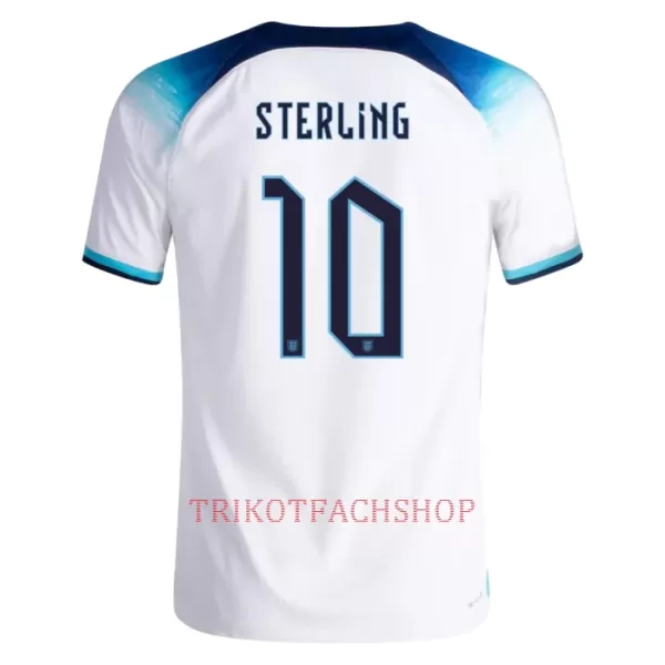 England Raheem Sterling 10 Heimtrikot WM 2022 für Herren