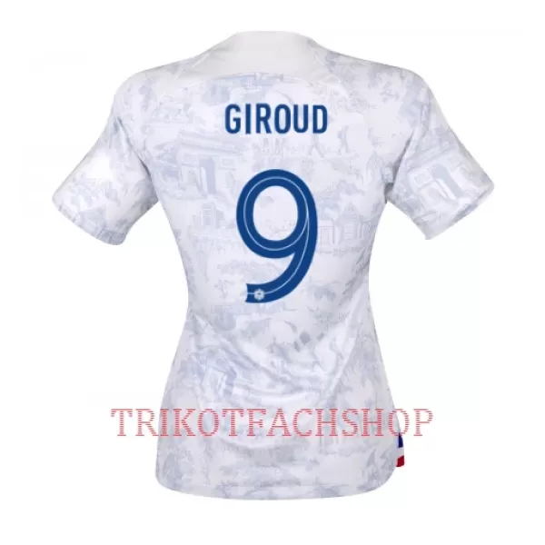 Frankreich Olivier Giroud 9 Auswärtstrikot WM 2022 für Damen