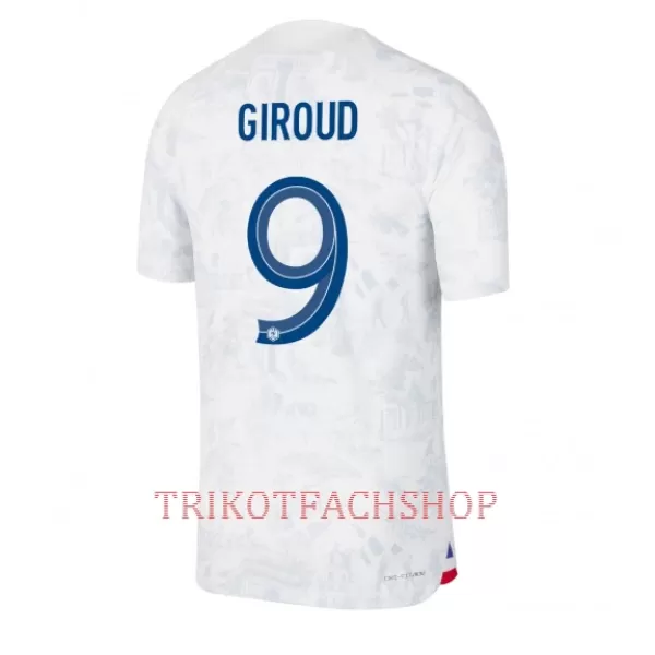 Frankreich Olivier Giroud 9 Auswärtstrikot WM 2022 für Herren