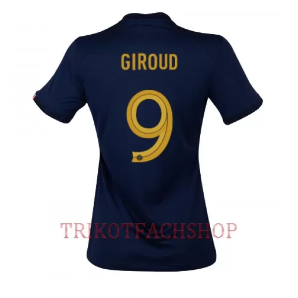 Frankreich Olivier Giroud 9 Heimtrikot WM 2022 für Damen