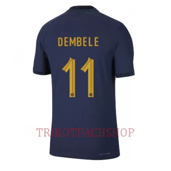 Frankreich Ousmane Dembélé 11 Heimtrikot WM 2022 für Herren