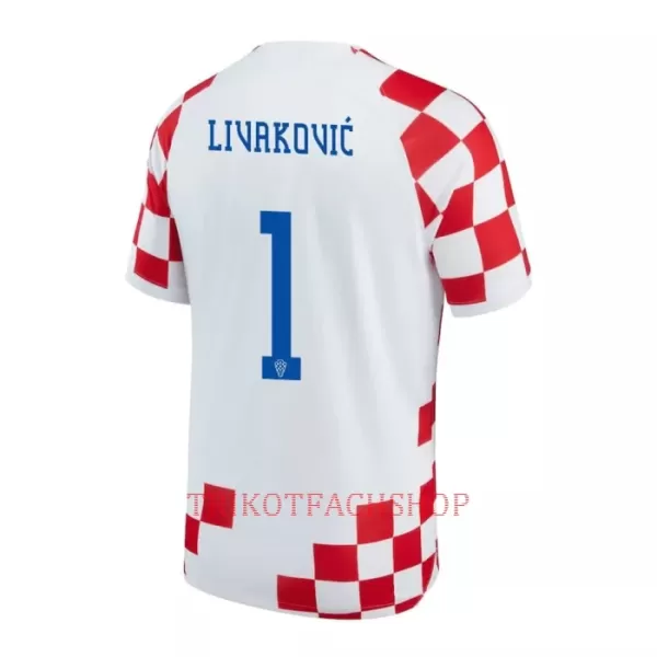 Kroatien LIVAKOVIC 1 Heimtrikot WM 2022 für Herren