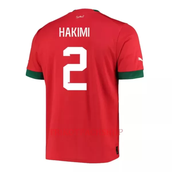 Marokko Achraf Hakimi 2 Heimtrikot WM 2022 für Herren