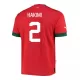 Marokko Achraf Hakimi 2 Heimtrikot WM 2022 für Herren