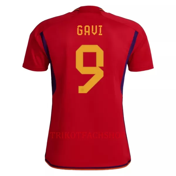 Spanien GAVI 9 Heimtrikot WM 2022 für Damen