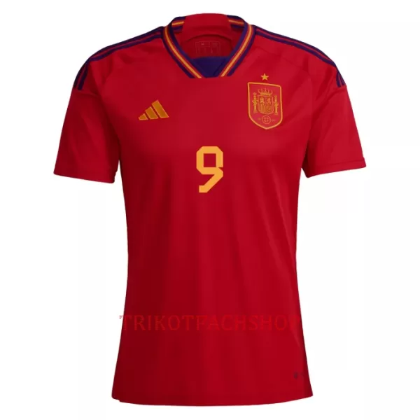 Spanien GAVI 9 Heimtrikot WM 2022 für Damen