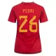 Spanien PEDRI 26 Heimtrikot WM 2022 für Damen