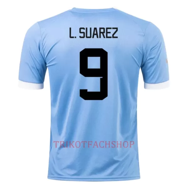 Uruguay Luis Suárez 9 Heimtrikot WM 2022 für Herren