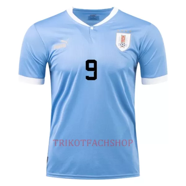 Uruguay Luis Suárez 9 Heimtrikot WM 2022 für Herren