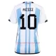 Argentinien 3 Star Lionel Messi 10 Trikot WM 2022 für Damen