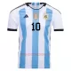 Argentinien 3 Star MARADONA 10 Heimtrikot WM 2022 für Herren