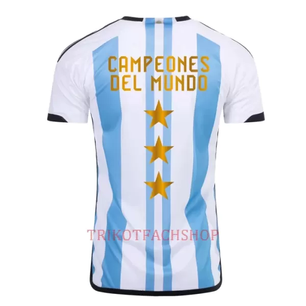 Champions Argentinien 3 Star Heimtrikot WM 2022 für Herren