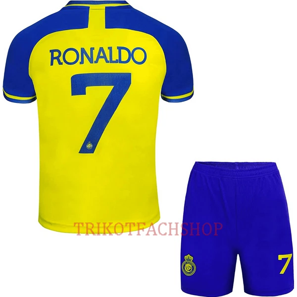 Al-Nassr FC Cristiano Ronaldo 7 Heimtrikot 22/23 für Kinder