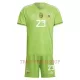 Argentinien Emiliano Martínez 23 Torwart Heimtrikot WM 2022 für Kinder