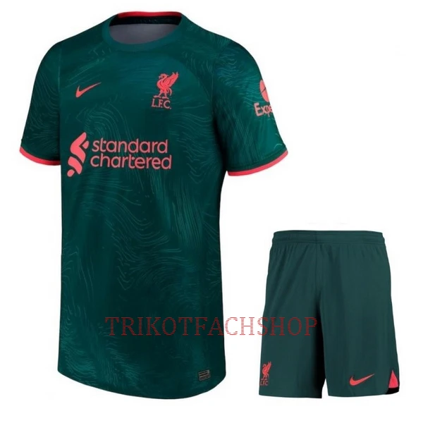 Liverpool Ausweichtrikot 22/23 für Kinder