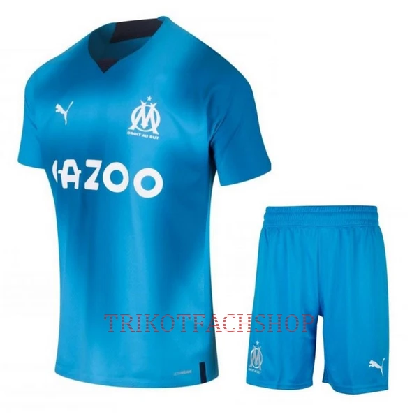 Olympique de Marseille Ausweichtrikot 22/23 für Kinder