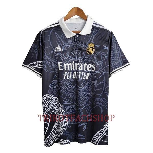 Real Madrid Trikot 23/24 Dragon für Herren Schwarz (Speziell)