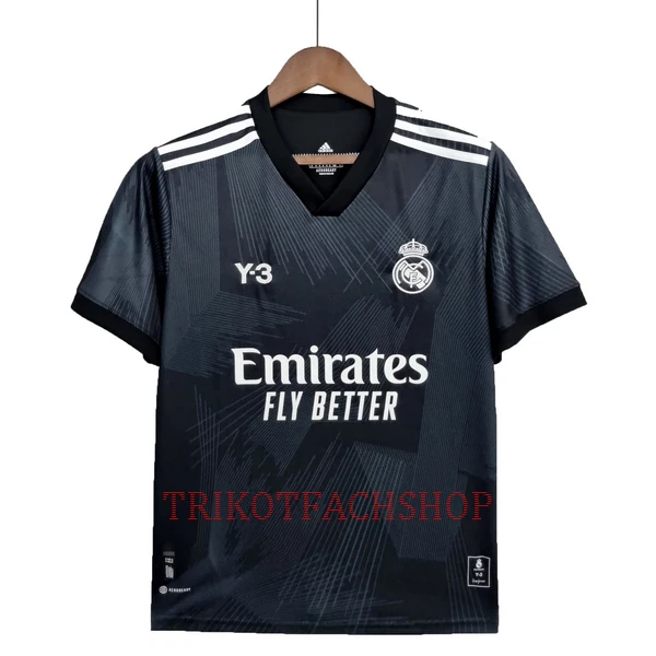 Real Madrid Y3 Trikot 22/23 für Herren Schwarz (Speziell)