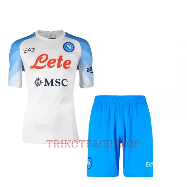 SSC Napoli Auswärtstrikot 22/23 für Kinder