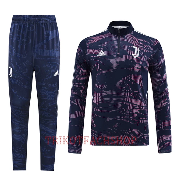 Juventus Royal Trainingspullover-Set 22/23 für Herren Blau