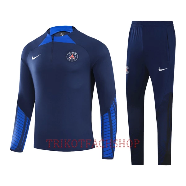 Paris Saint-Germain Trainingspullover-Set 22/23 für Kinder Navy