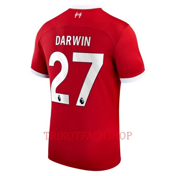 Liverpool Darwin Núñez 27 Heimtrikot 23/24 für Herren