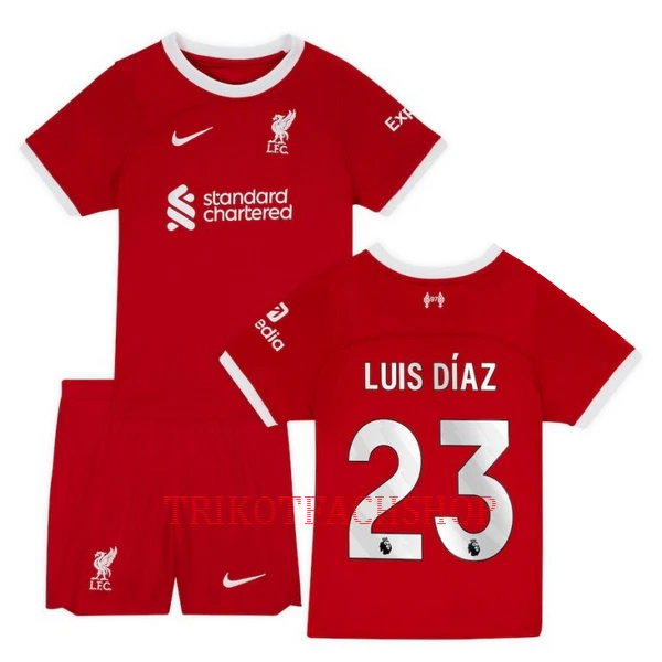 Liverpool Luis Díaz 23 Heimtrikot 23/24 für Kinder