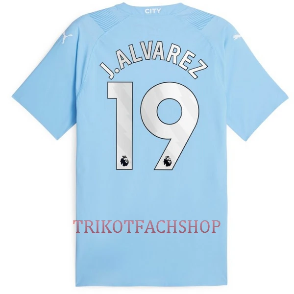 Manchester City Julián Álvarez 19 Heimtrikot 23/24 für Herren