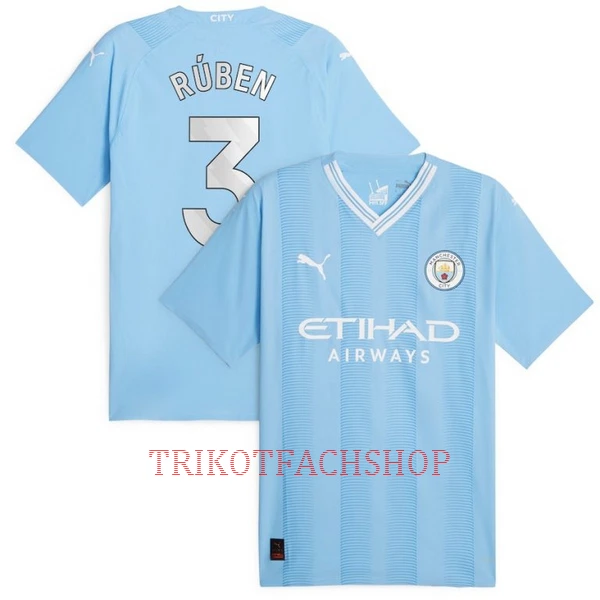 Manchester City Rúben Dias 3 Heimtrikot 23/24 für Herren