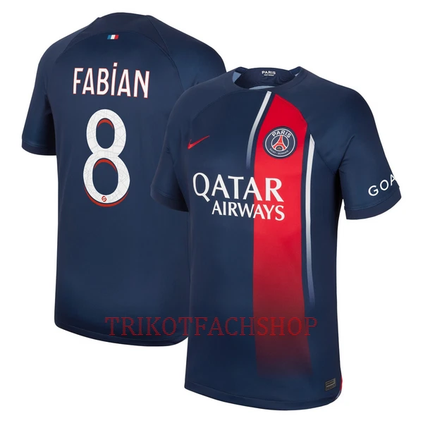 Paris Saint-Germain Fabian Ruiz 8 Heimtrikot 23/24 für Herren