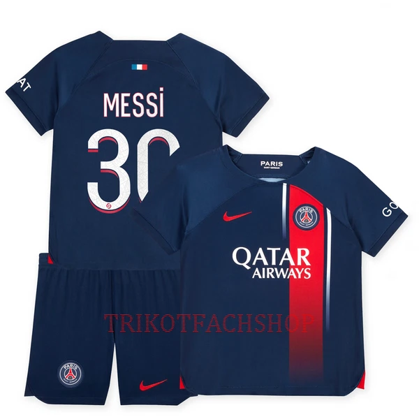 Paris Saint-Germain Lionel Messi 30 Heimtrikot 23/24 für Kinder