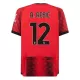 AC Milan A. Rebic 12 Heimtrikot 23/24 für Herren