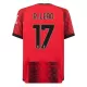 AC Milan Rafael Leão 17 Heimtrikot 23/24 für Herren