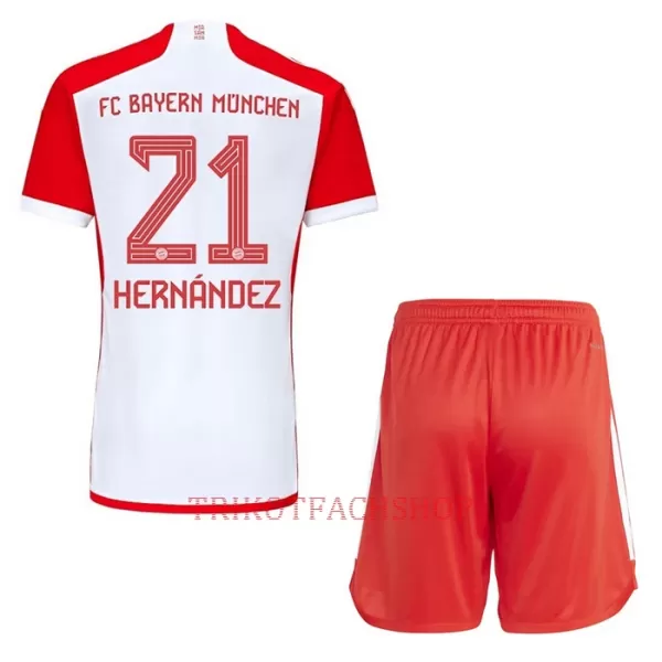 FC Bayern München Lucas Hernandez 21 Heimtrikot 23/24 für Kinder