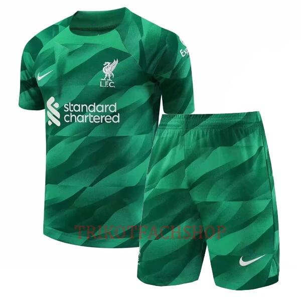 Liverpool Torwart Ausweichtrikot 23/24 für Kinder