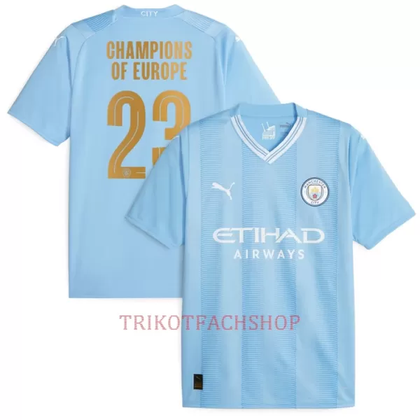 Manchester City Champions of Europe Heimtrikot 23/24 für Herren