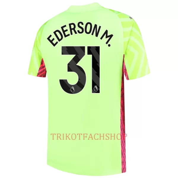 Manchester City Ederson Moraes Torwart Ausweichtrikot 23/24 für Herren