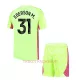 Manchester City Ederson Moraes Torwart Ausweichtrikot 23/24 für Kinder