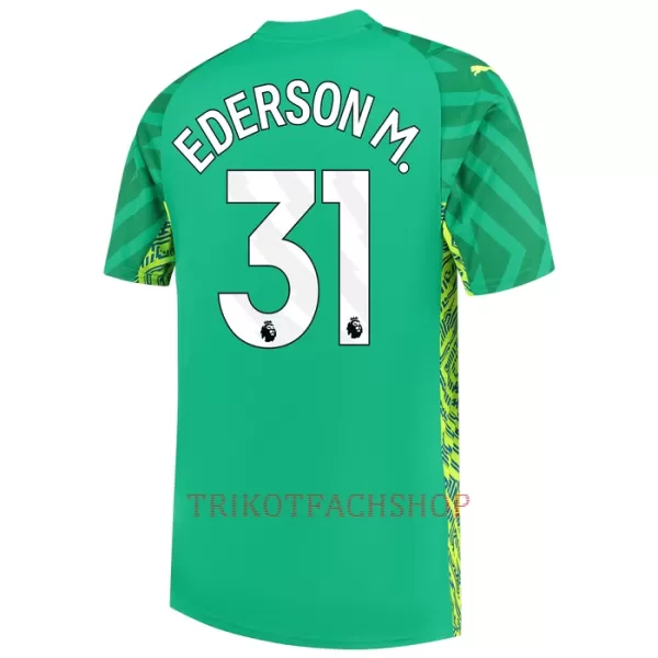 Manchester City Ederson Moraes Torwart Heimtrikot 23/24 für Herren