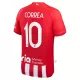 Atlético Madrid Correa 10 Heimtrikot 23/24 für Herren