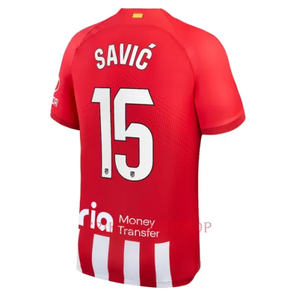 Atlético Madrid Stefan Savic 15 Heimtrikot 23/24 für Herren