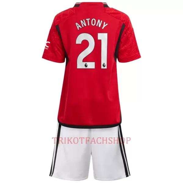 Manchester United Antony Santos 21 Heimtrikot 23/24 für Kinder