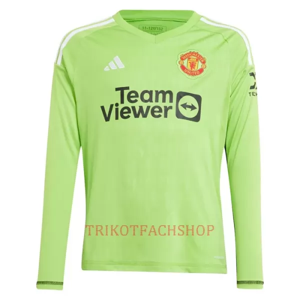 Manchester United Heaton 22 Torwart Heimtrikot 23/24 Langarm für Herren