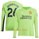 Manchester United Henderson 26 Torwart Heimtrikot 23/24 Langarm für Herren