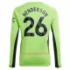 Manchester United Henderson 26 Torwart Heimtrikot 23/24 Langarm für Herren