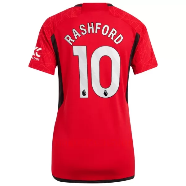 Manchester United Marcus Rashford 10 Heimtrikot 23/24 für Damen