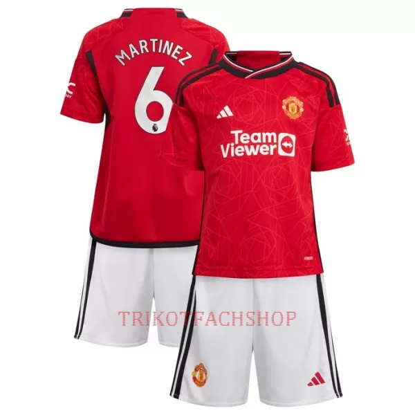 Manchester United Martinez 6 Heimtrikot 23/24 für Kinder